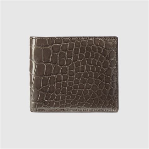 gucci alligator wallet|gucci wallets for sale.